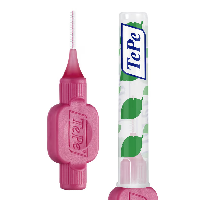 Brosettes Interdentaires Rose capuchon détails